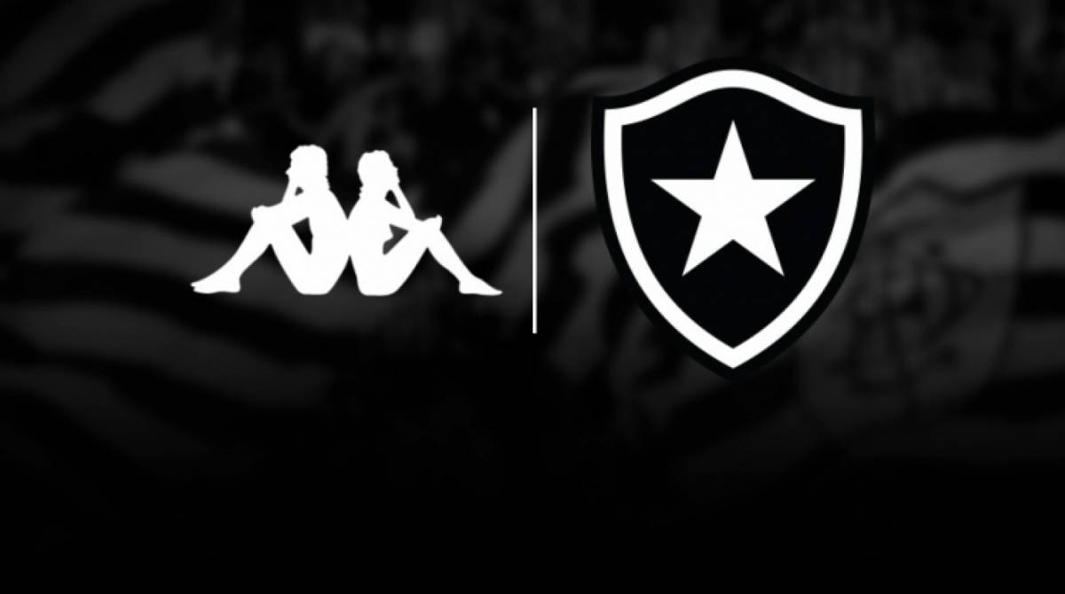 Kappa é a nova fornecedora de material esportivo do Botafogo - Foto: Reprodução