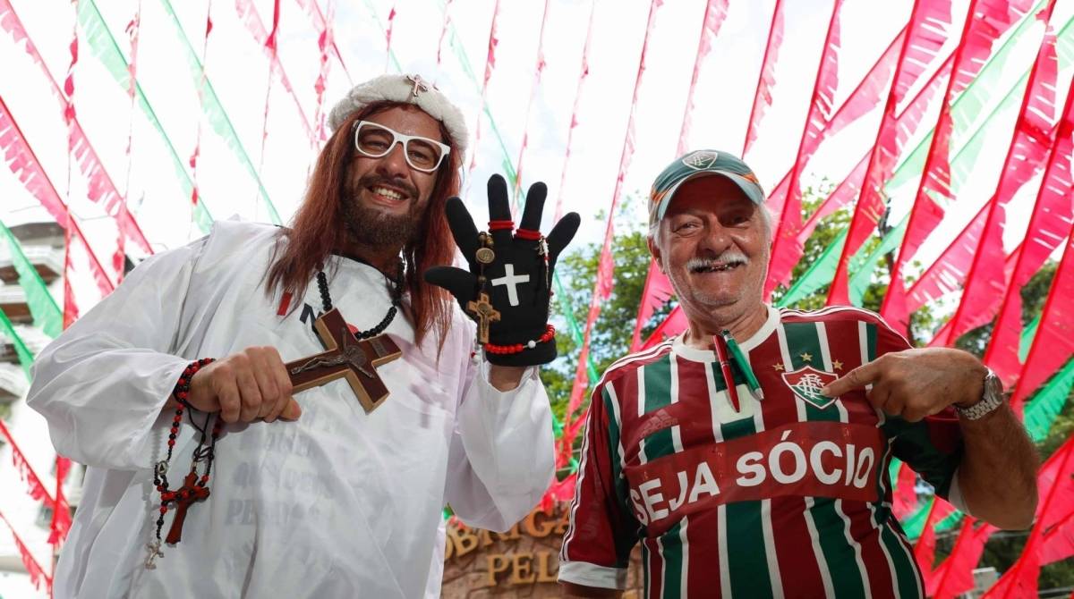 Rio, 18/10/2019, Torcedores do Flamengo e Fluminense para o classico pelo BR, foto de Gilvan de Souza /Agencia O Dia