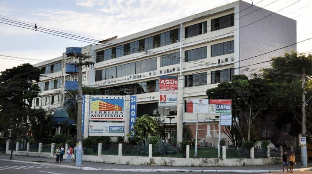 O hospital Ferreira Machado, da prefeitura, &eacute; sede da Funda&ccedil;&atilde;o Municipal de Sa&uacute;de - Arquivo prefeitura de Campos