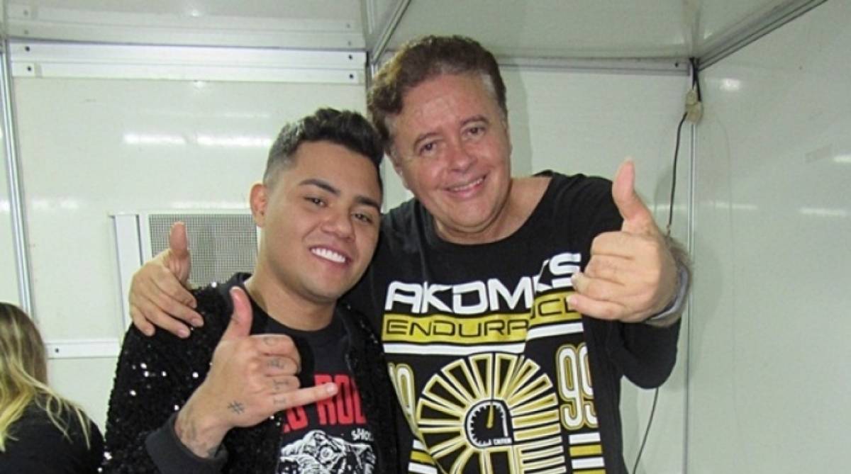 Felipe Ara&uacute;jo e DJ Marlboro