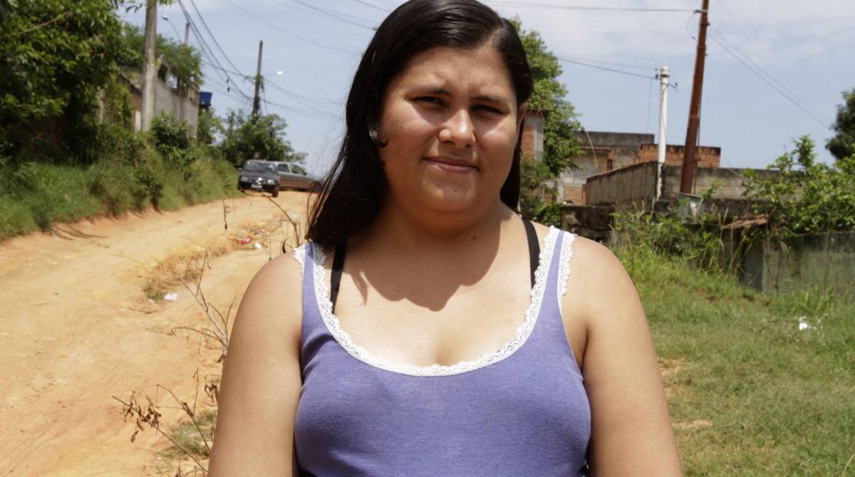 Rio,21/10/2019 - QUEIMADOS- Caderno da Baixada, O Dia no Seu Bairro, Jardim da Fonte, Rua Albino Maia. Na foto,Flavia Braga .Foto: Cléber Mendes/Agência O Dia