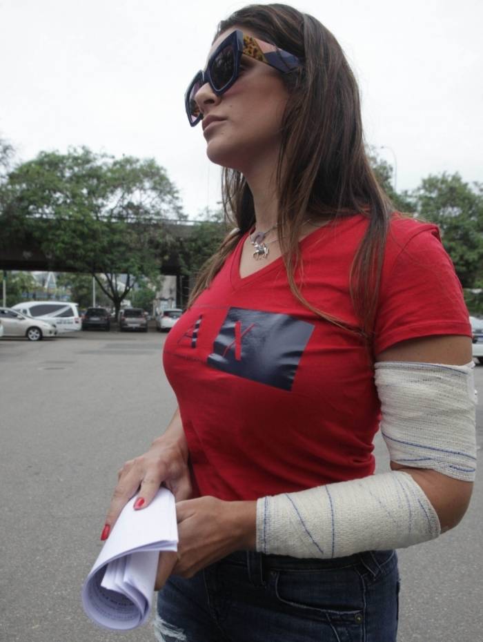 Shanna Harrouche Garcia sofreu um atentado há cinco meses