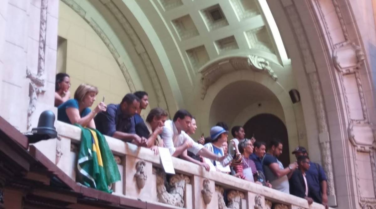 Com galerias cheiras, Alerj discute projeto que prop&otilde;e a soltura de deputados presos em desdobramento da Lava Jato - Maria Luisa de Melo/ Agência O DIA