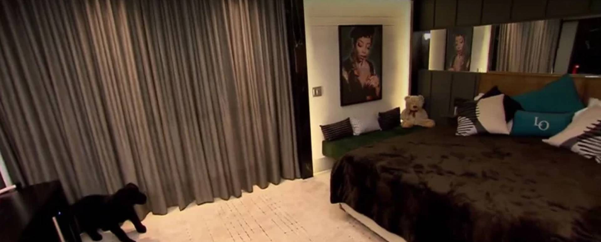 Ludmilla mostra detalhes da nova mansão