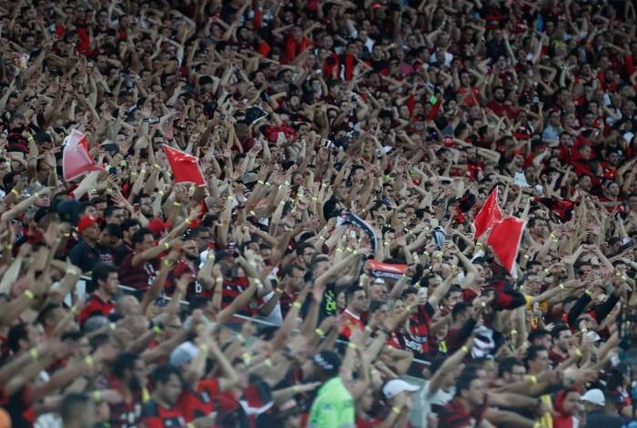 Rio, 23/10/2019, Copa Libertadores jogo entre Flamengo x Gremio válido pela semifinal no Maracanã, Foto de Gilvan de Souza / Agencia O Dia