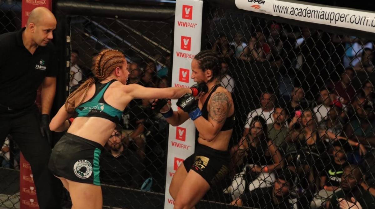 Caxiense fatura cinturão do MMA e vende trufas no trem