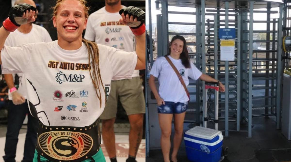 Caxiense fatura cinturão do MMA e vende trufas no trem