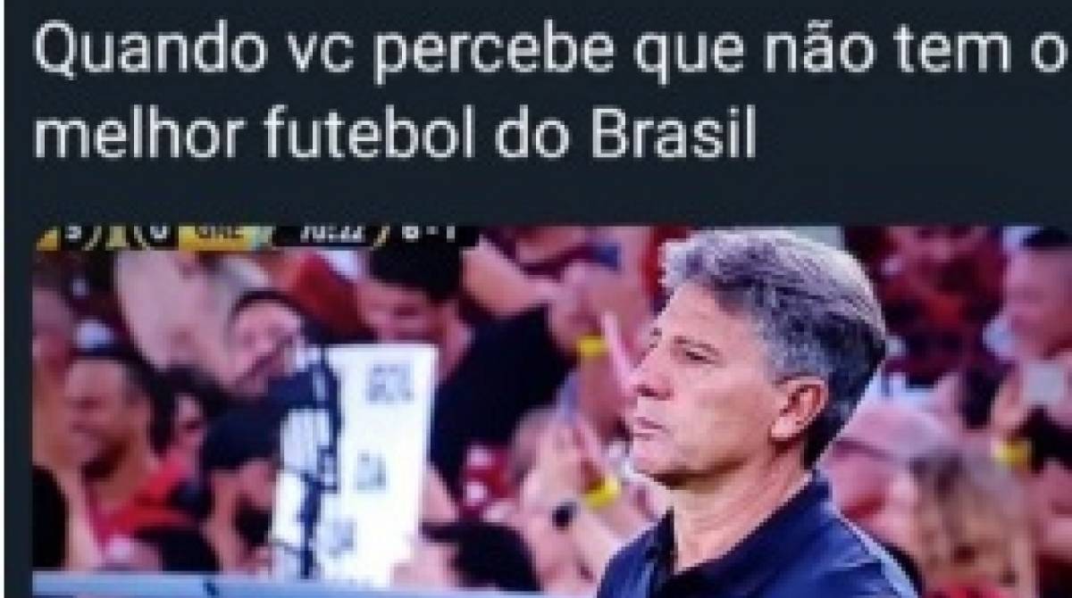 Flamengo massacrou o Grêmio