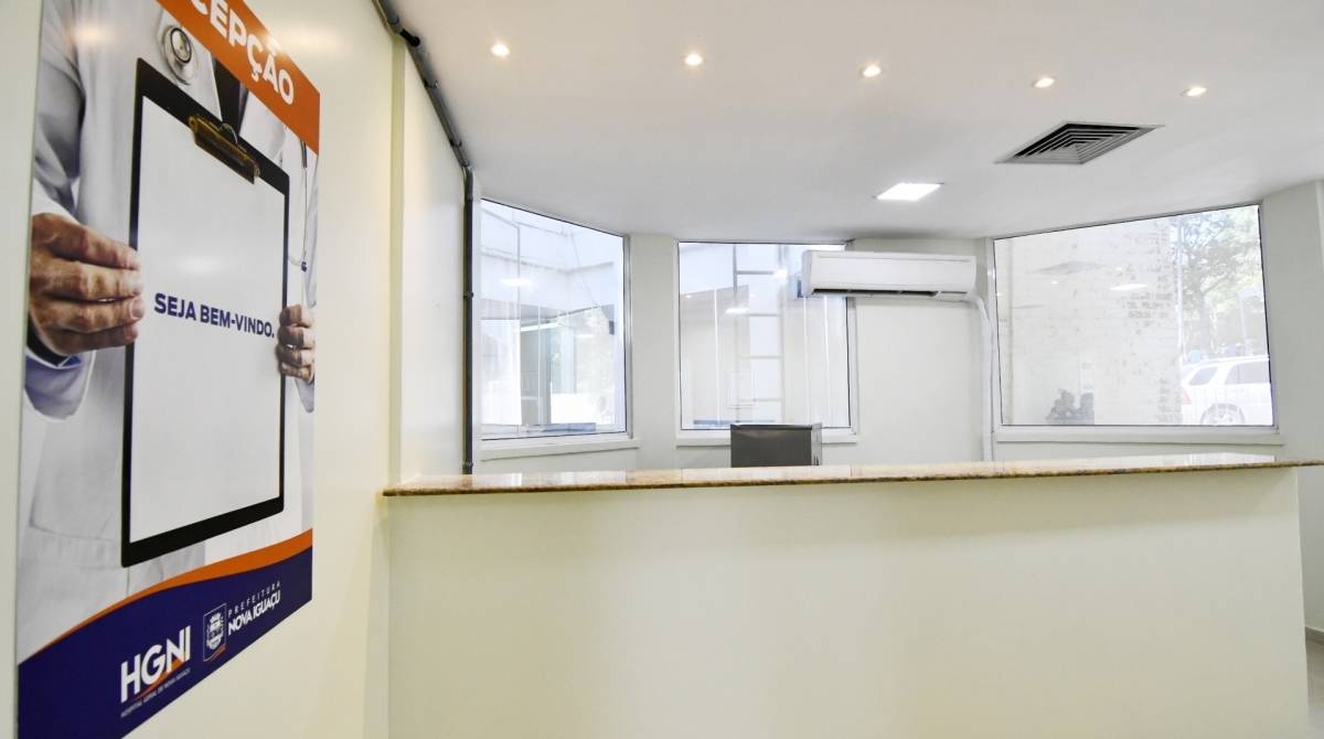 A nova recepção do ambulatório de ginecologia e mastologia