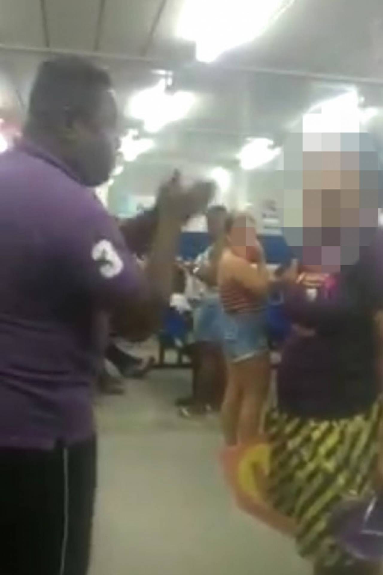 Homem e mulher brigaram em UPA de Bangu