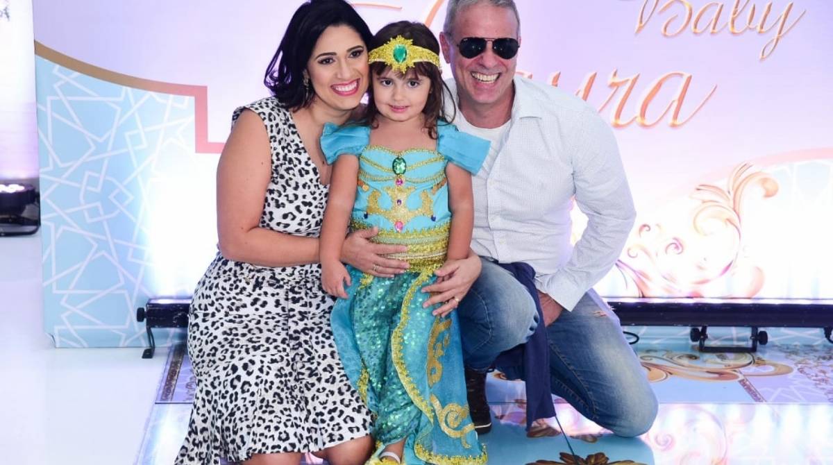 Festa de quatro anos da neta de Roberto Carlos, em São Paulo