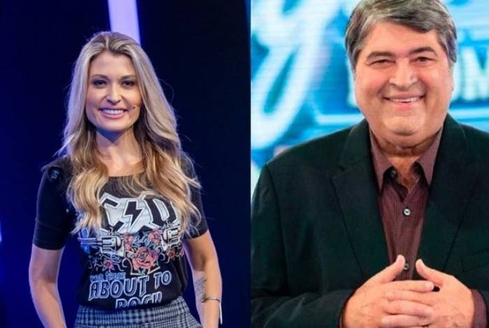 Bruna Drews e Datena

