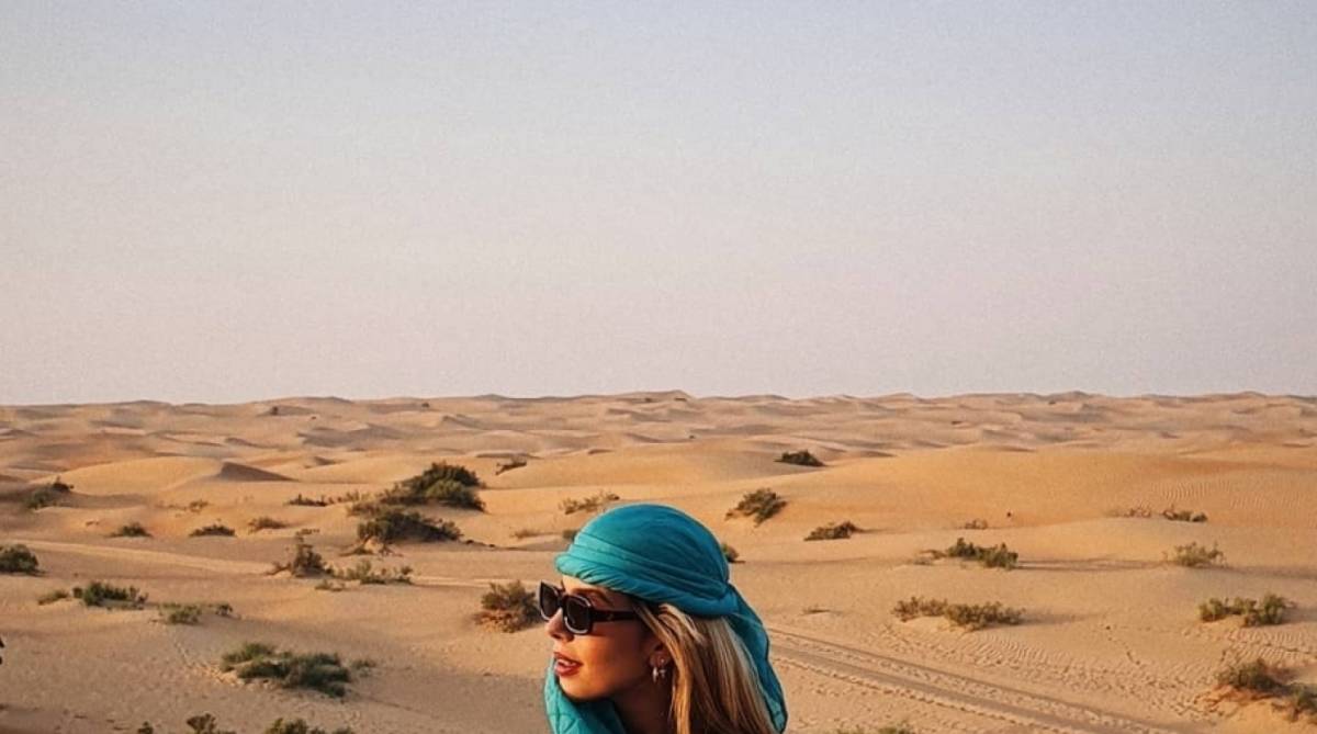 Giovanna Lancellotti curte f&eacute;rias com a m&atilde;e e a irm&atilde; em Dubai