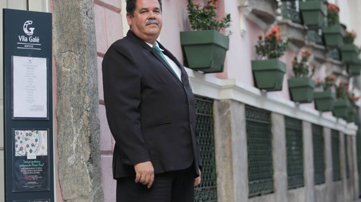 Rio, 28/10/2019, Nova regras para aposentadoria por periculosidade, Na Foto o Vigilante Raimundo Centro do Rio. Foto: Ricardo Cassiano/Agencia O Dia.