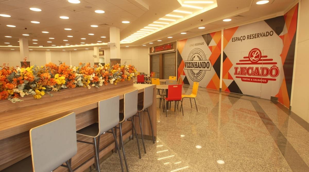 Preparativos para a inauguração do Shopping Via Rio Pavuna, do Grupo GR - 3.