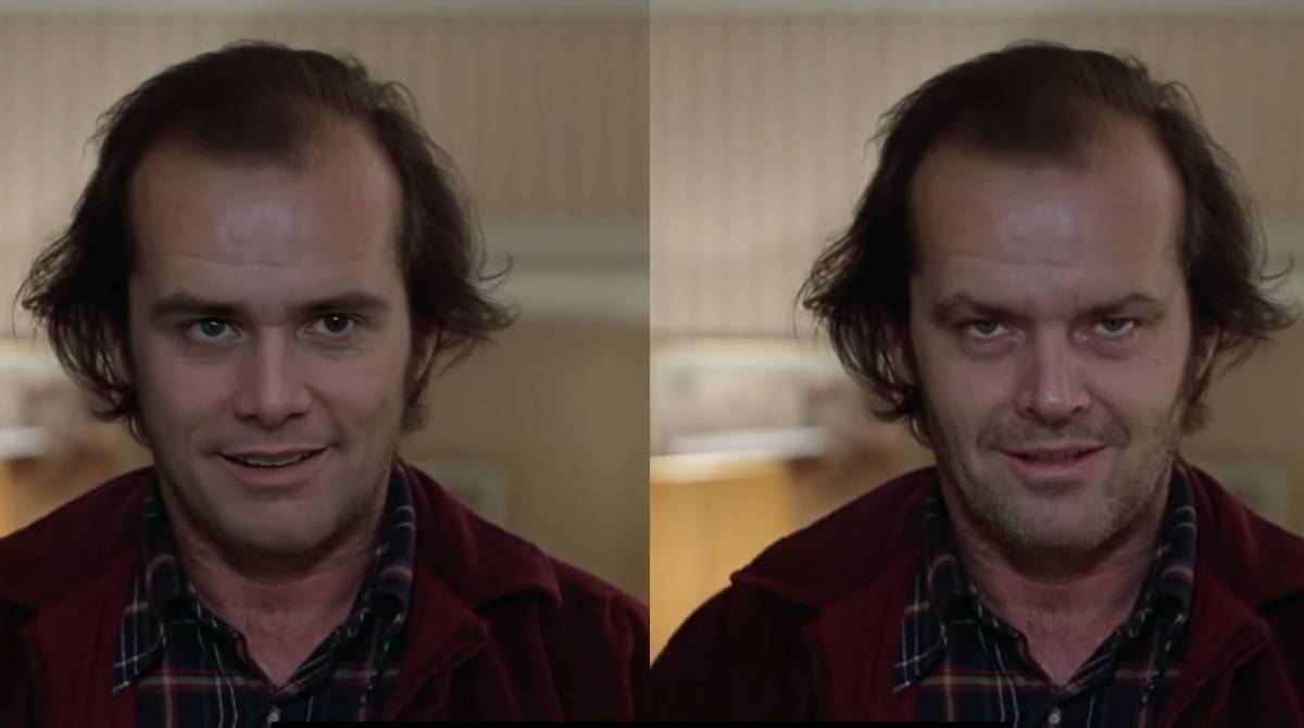 Deepface Jim Carrey - Reprodução