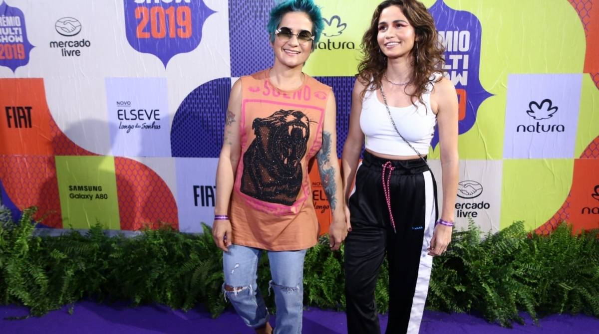 Lan Lahn e Nanda Costa