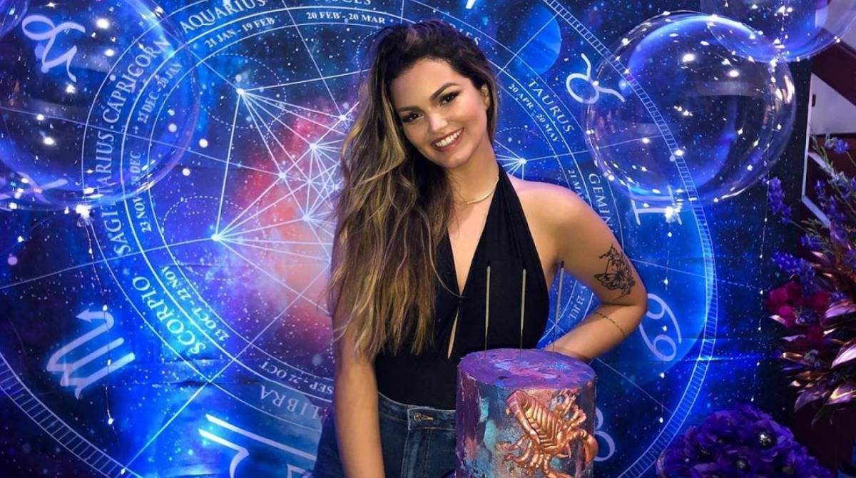 Filha de Kelly Key, Suzanna Freitas, ganha anivers&aacute;rio com o tema astrologia