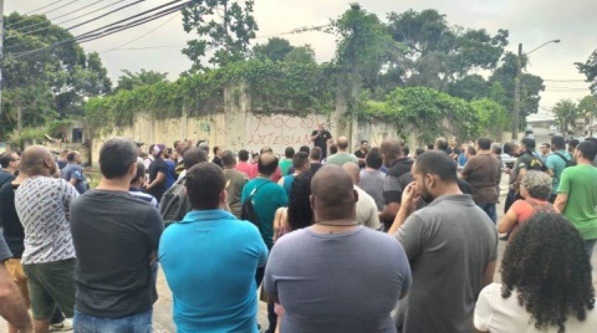 Greve foi iniciada na ter&ccedil;a - Divulga&ccedil;&atilde;o / Sind-Degase