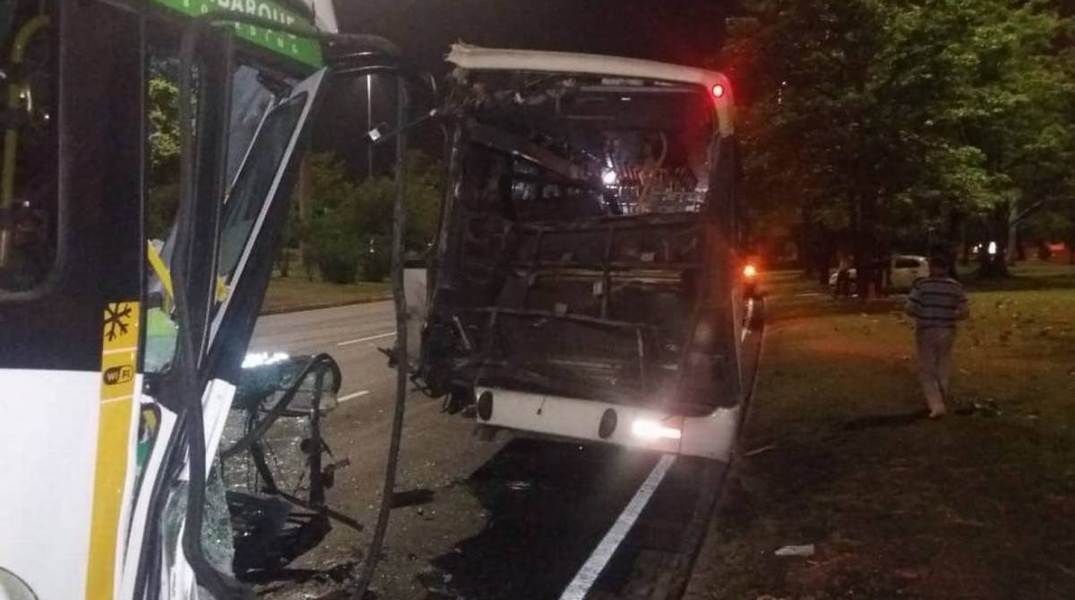 Acidente no Aterro  - Reprodução internet 