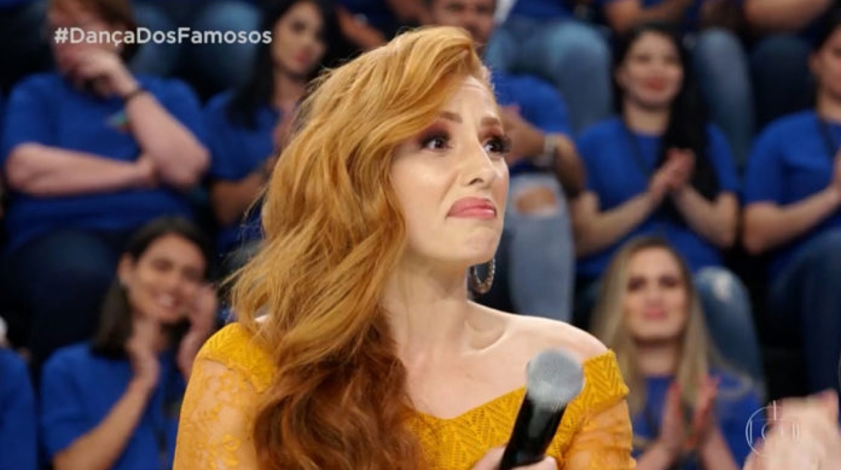 Larissa Parisson na Dan&ccedil;a dos Famosos - Reprodução / TV Globo