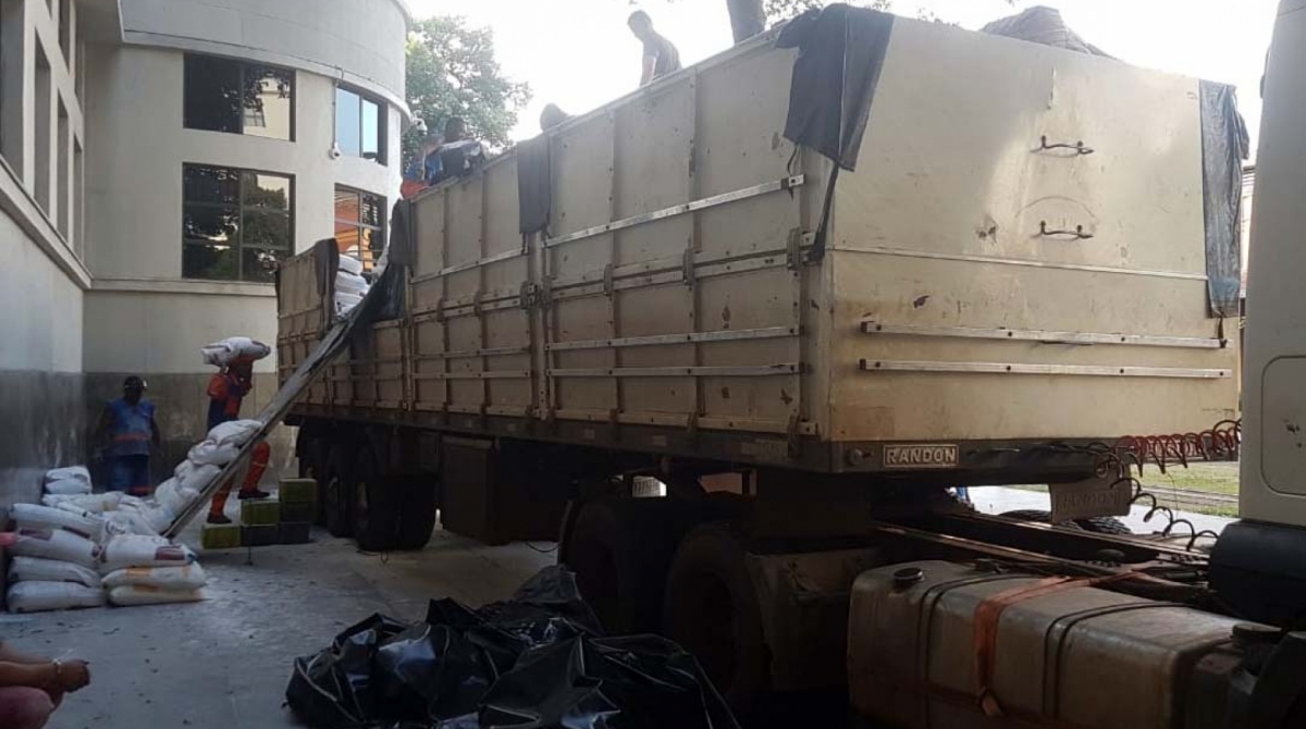 Apreensão aconteceu na Dutra, na altura de Piraí - Divulgação / PF