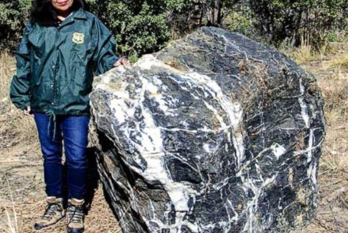 Pedra foi registrada como desaparecida por moradores da região