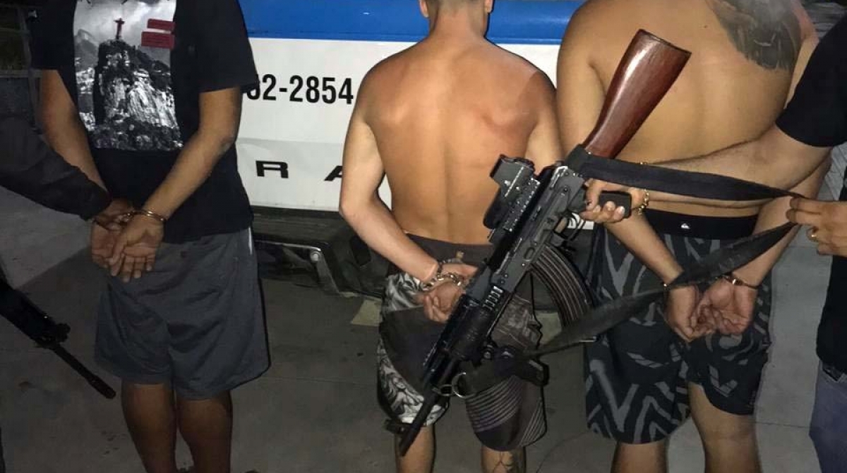 Neurótico foi preso com mais outros dois comparsas