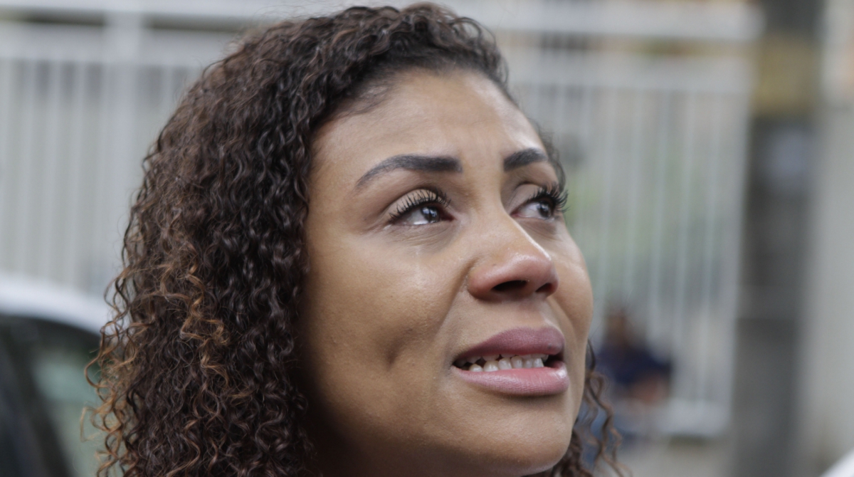 Rio,05/11/2019 -BARRA DA TIJUCA- DH da Capital, Caso da menina Agatha Felix, morta por bala perdida no Alemao.Na foto, Vanessa Sales Felix .Foto: Cléber Mendes/Agência O Dia
