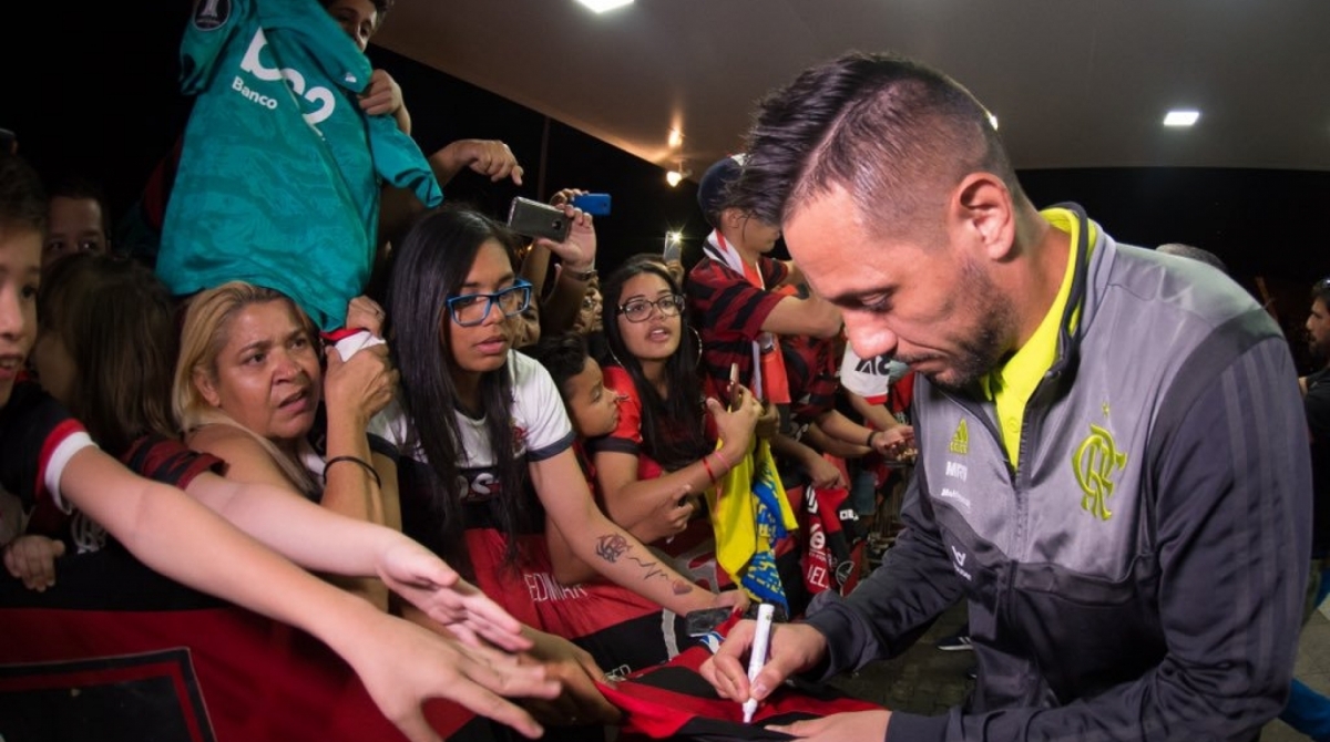 Torcedores não poderão se hospedar no mesmo hotel que a delegação do Flamengo ficará em Lima - Alexandre Vidal/Flamengo