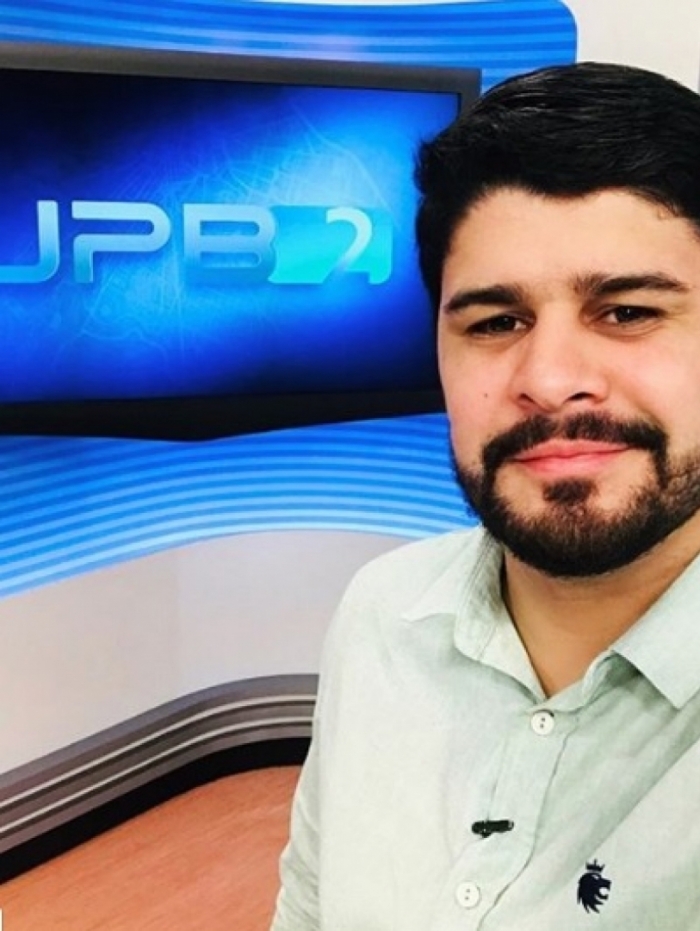 Artur Lira é repórter da TV Paraíba