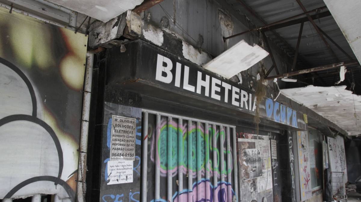 Rio,07/11/2019 - BOTAFOGO- Canecao pode ser reaberto em parceria da Prefeitura com a UFRJ. a casa de show esta fechada desde 2010 .Na foto, fachada do Canecao .Foto: Cl&Atilde;&copy;ber Mendes/Ag&Atilde;&ordf;ncia O Dia