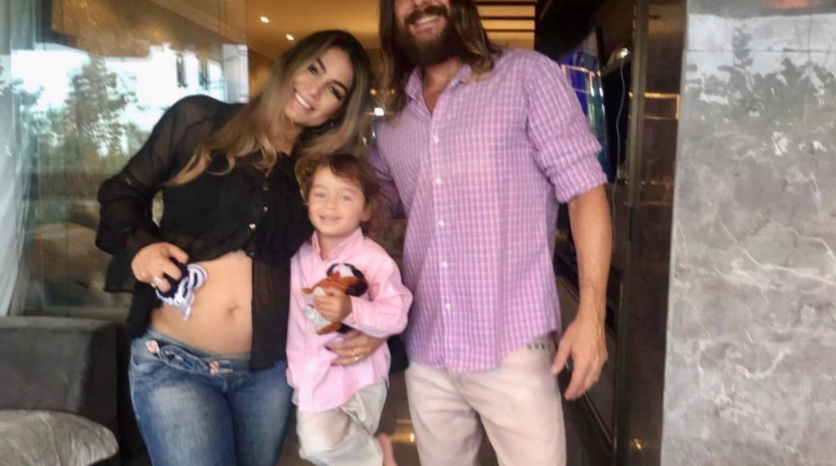 A família de Théo Becker vai aumentar  - Divulgação 