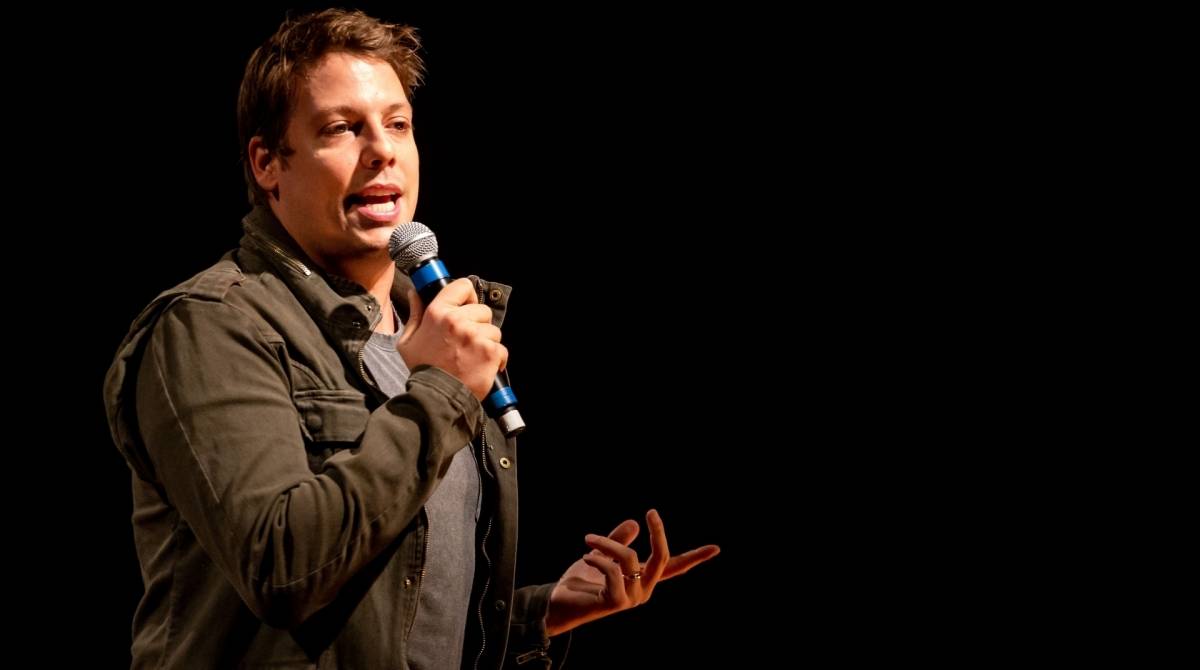 Fábio Porchat, em mais um de seus sucessos com o programa \'Que História É Essa Porchat\', se apresenta no Risorama 