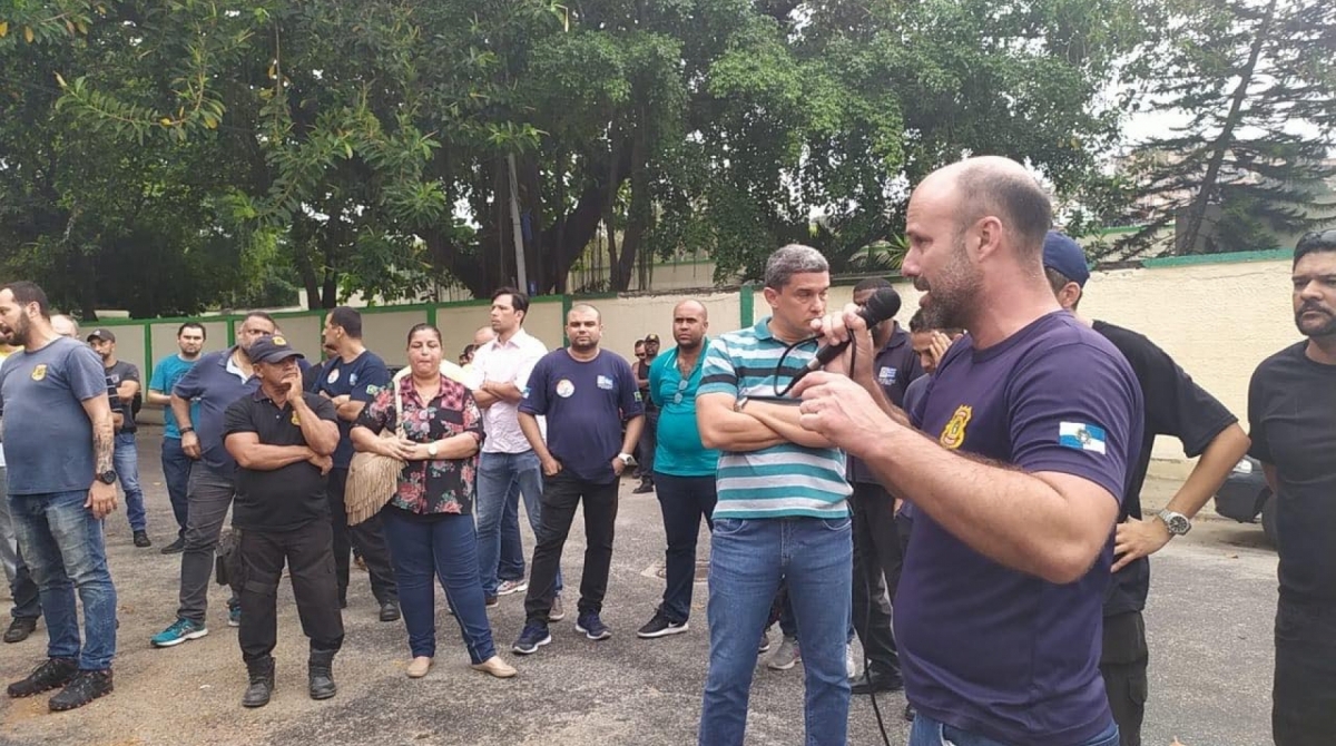 Assembleia dos agentes do Degase ocorreu nesta sexta-feira - Divulgação