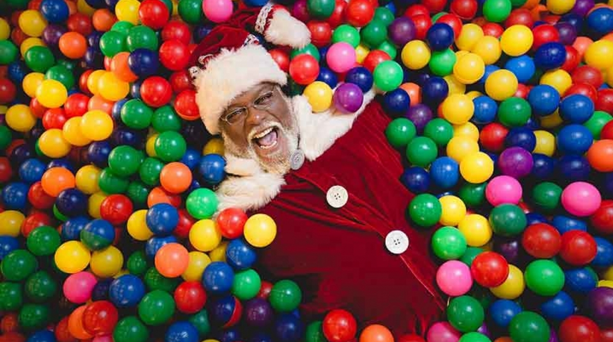 Aylton Lafayette, 66 anos, será o papai noel do Shopping Madureira deste ano - Divulgação
