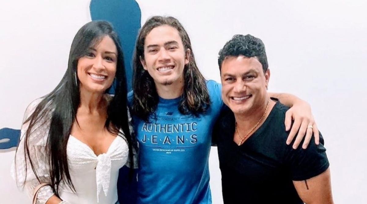 Emilene Juarez, Whindersson Nunes e Popó - Reprodução de internet 