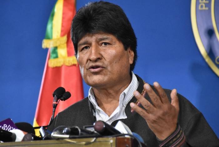 Evo Morales renunciou à presidência da Bolívia