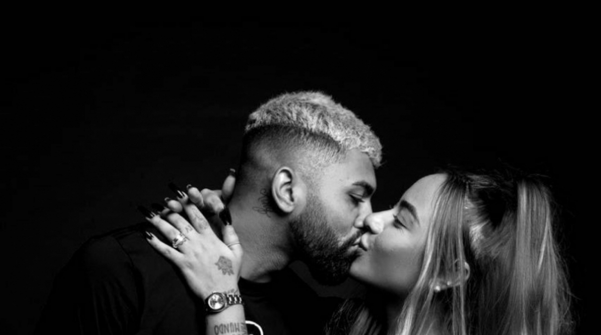 Gabigol e Rafaella Santos