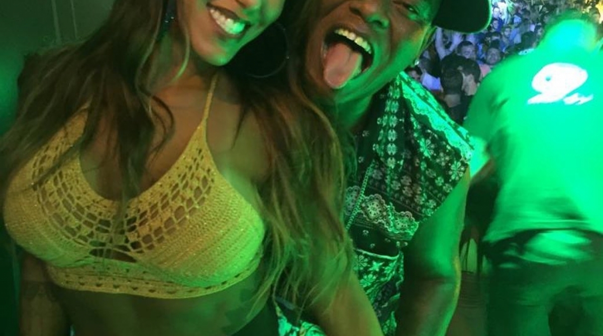 MC Sap&atilde;o e Alessandra Fernandes