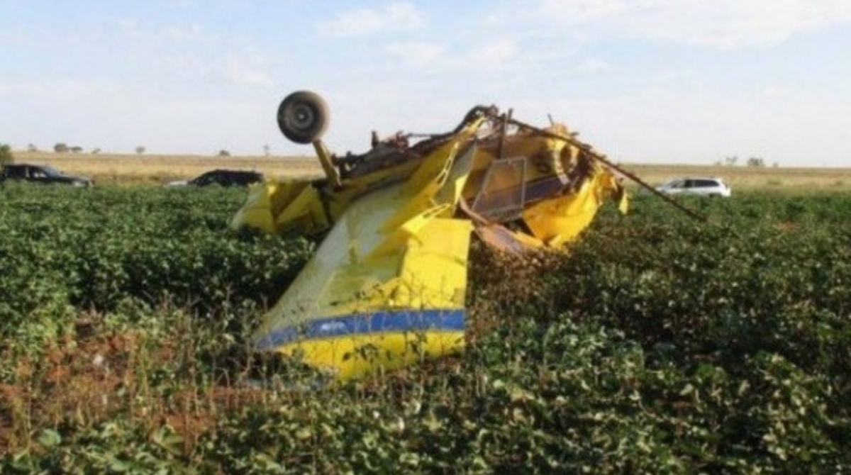 No Texas, chá de de bebê terminou com avião caindo - Divulgação