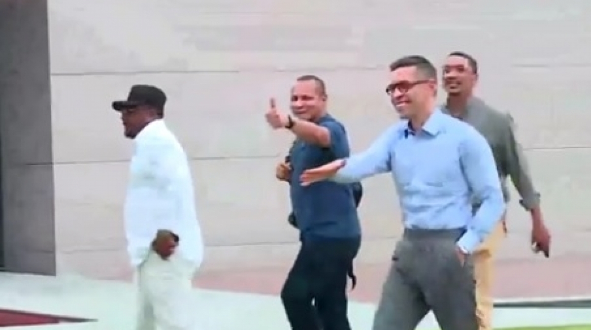 Pai de Neymar no Ninho