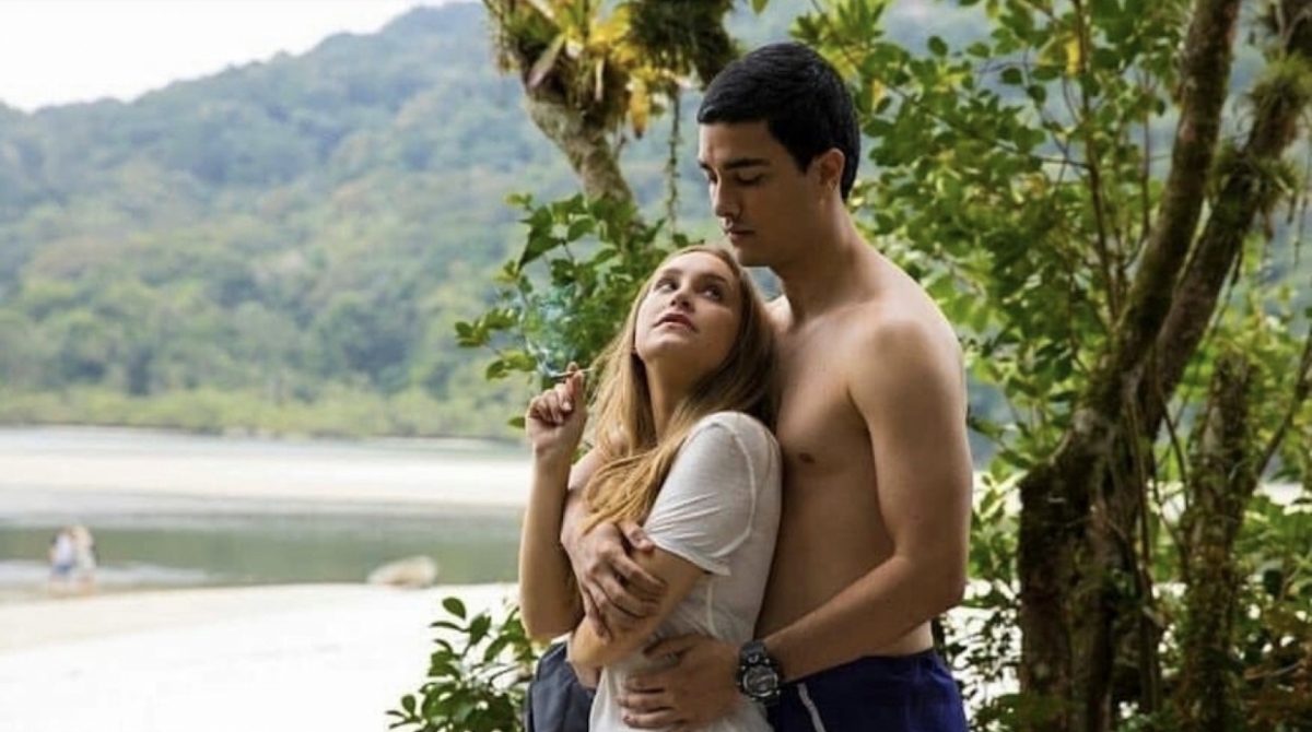 Suzane Von Richtofen (Carla Diaz) e Daniel Cravinhos (Leonardo Bittencourt)