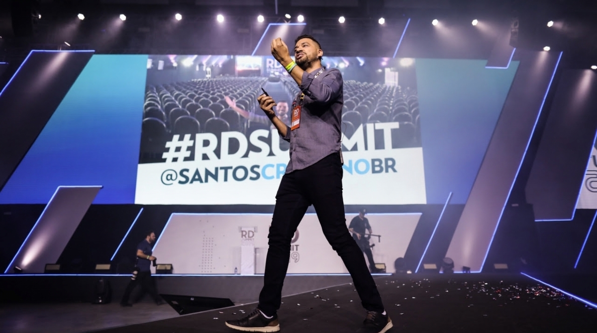 Cristiano Santos, especialista na rede social, deu palestra sobre o tema no palco do RD Summit 2019 - Divulgação 