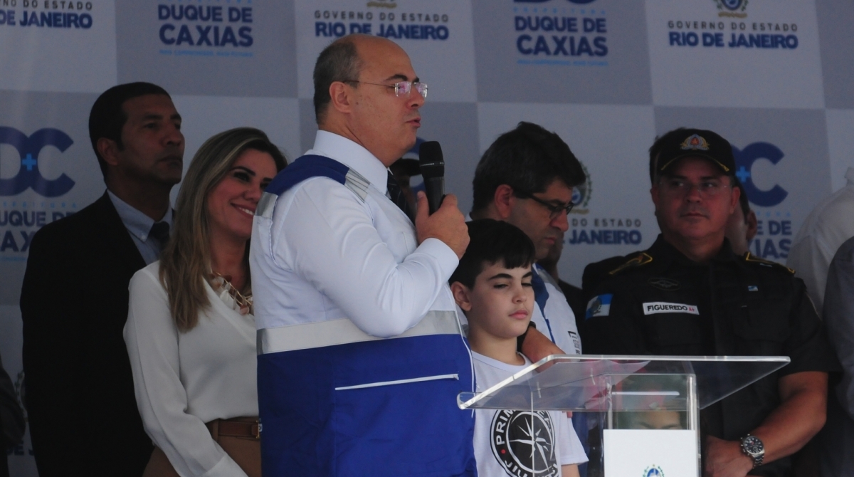 Wilson Witzel inaugura Segurança Presente em Duque de Caxias - Estefan Radovicz