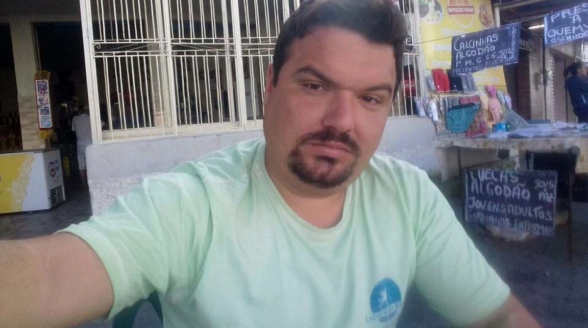 Pablo estava trabalhando quando foi morto - Arquivo Pessoal