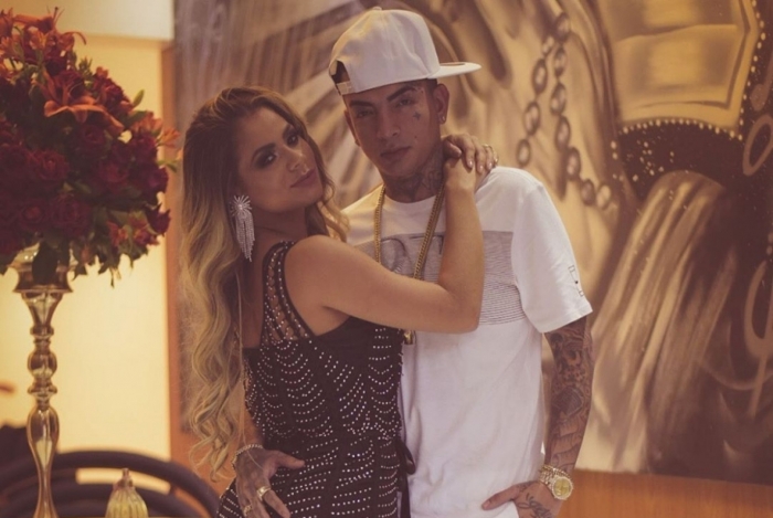 Lexa e MC Guimê na festa do cantor - Reprodução Internet