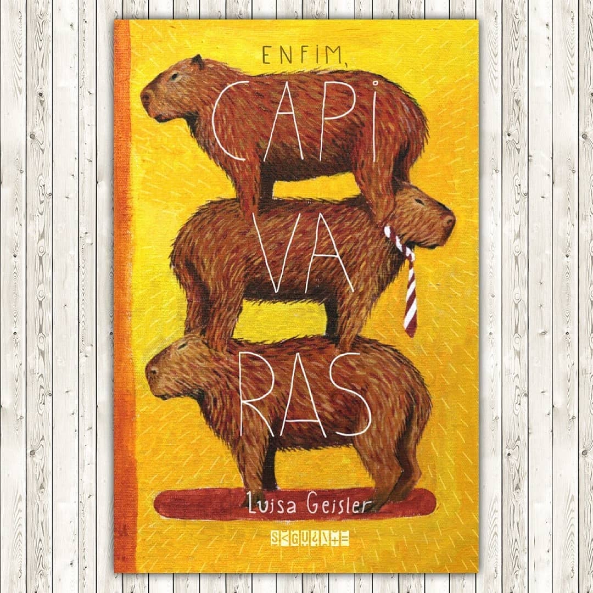 Livro 'Enfim, Capivaras'