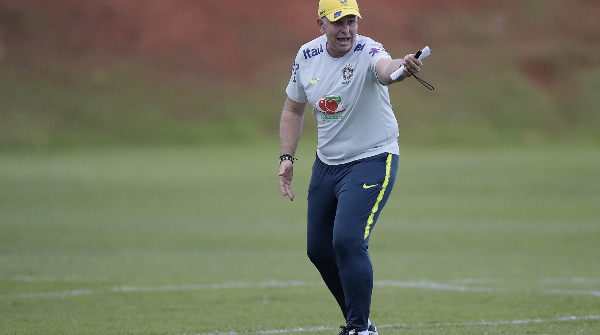 Treino da Seleção Brasileira 