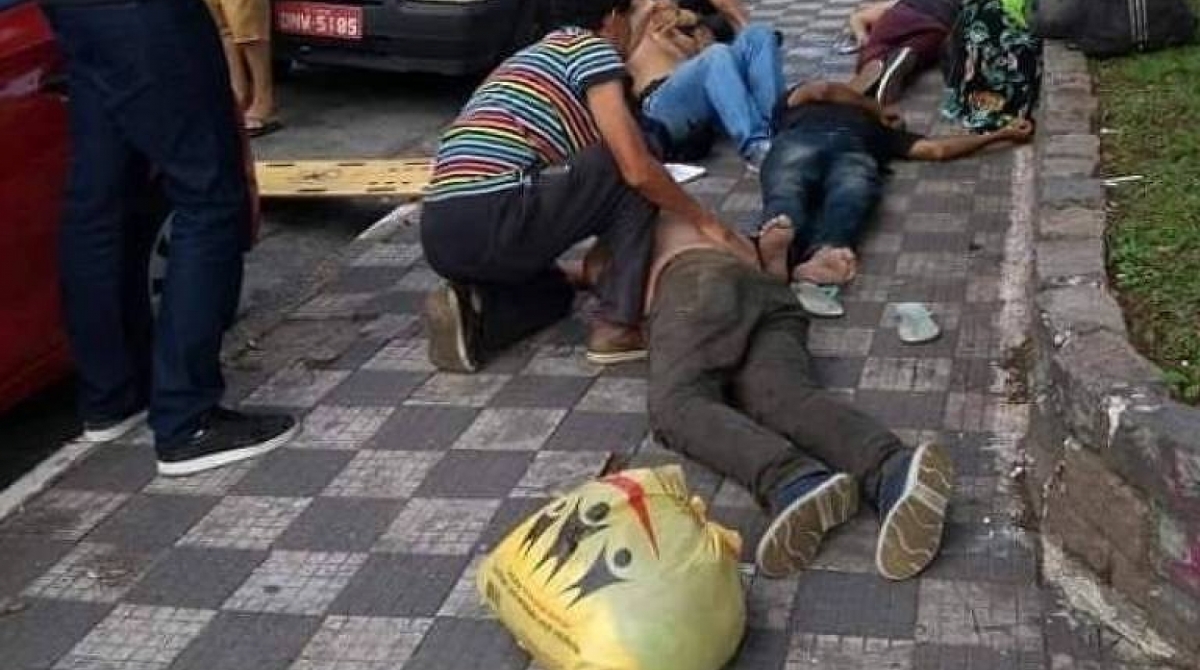 Moradores de rua foram encontrados mortos em Barueri, na Grande São Paulo - Divulgação / Polícia Militar